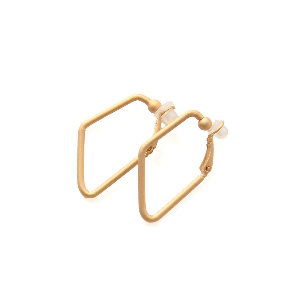 真鍮フレームイヤリング コロン