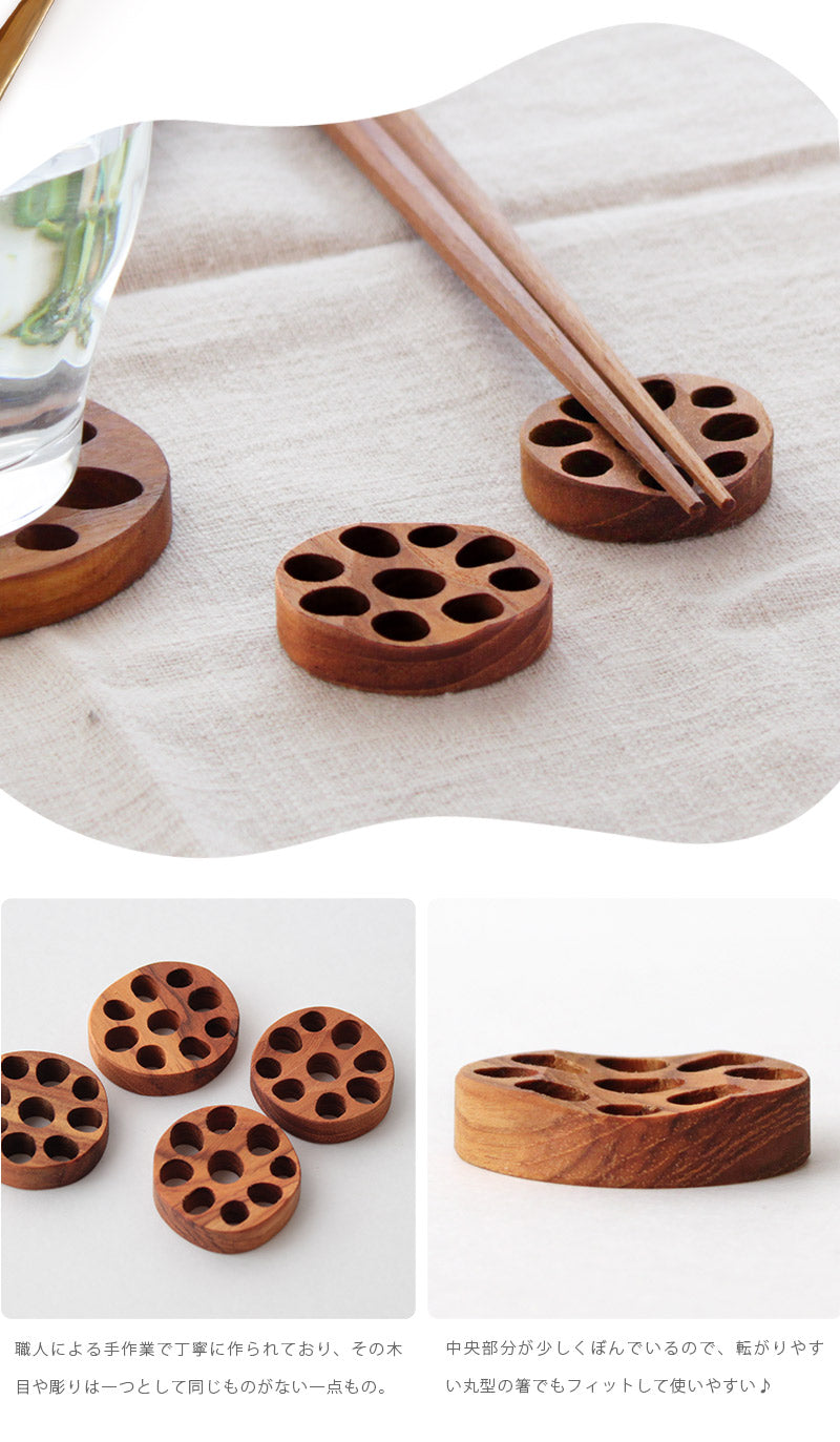 れんこん箸置き