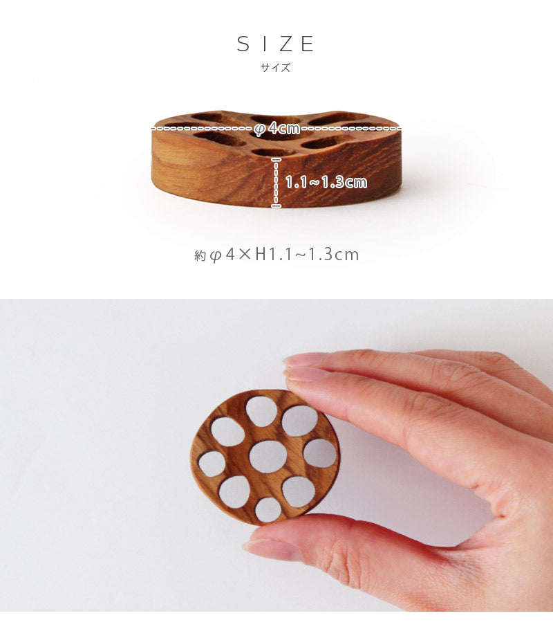 れんこん箸置き