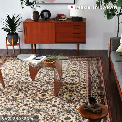 日本製 防炎モケットラグ ノイン 2～6畳