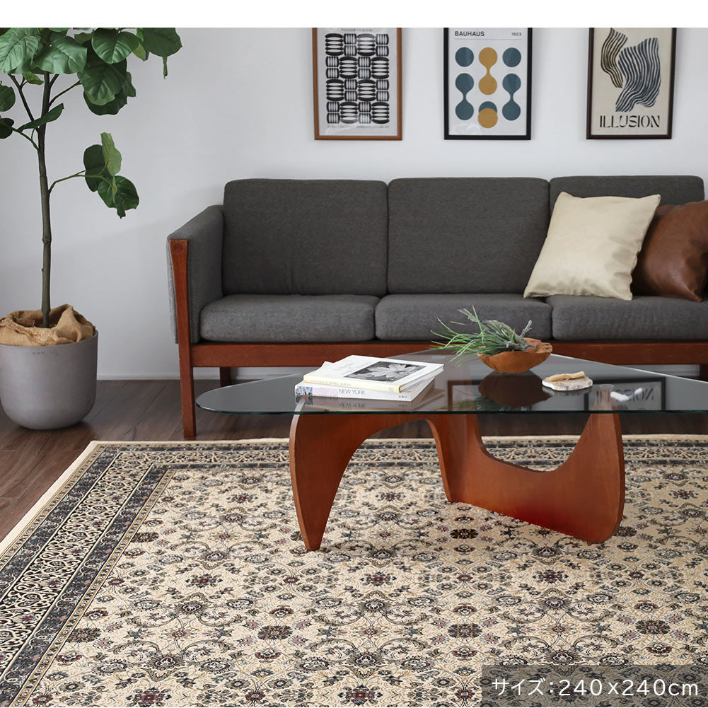 日本製 防炎モケットラグ ノイン 2～6畳