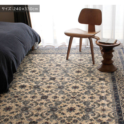 日本製 防炎モケットラグ ノイン 2～6畳
