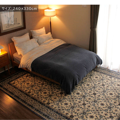 日本製 防炎モケットラグ ノイン 2～6畳