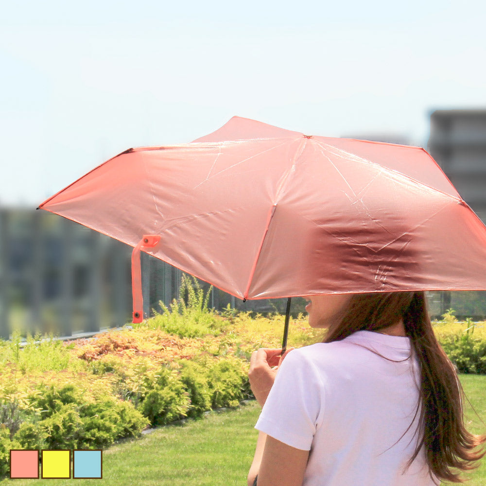 エスタ トリコット 透明折りたたみ傘